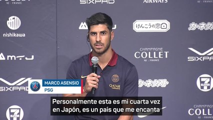Asensio de gira con el PSG por Japón