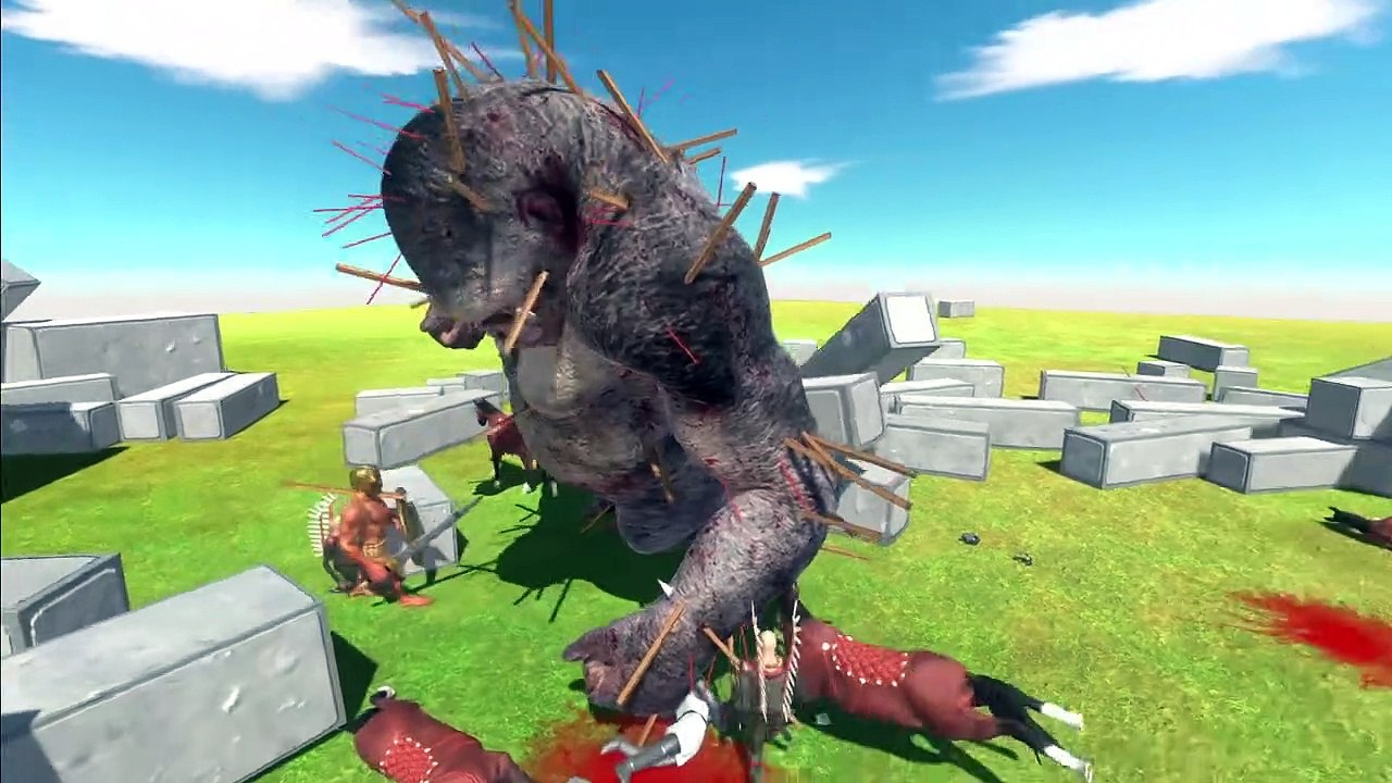 Goro The Giant Attack Castle - Animal Revolt Ba...
