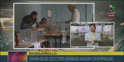 España reporta aumento de participación en comicios generales