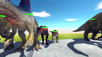 1 VS 1 - Dinosaurs VS Itself With Weapon - Animal Revolt Battle Simulator