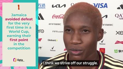 Jamaica 'came here to play' - Blackwood