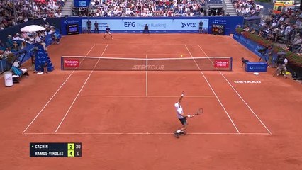 Скачать видео: Highlights: Cachin holt seinen ersten ATP-Titel