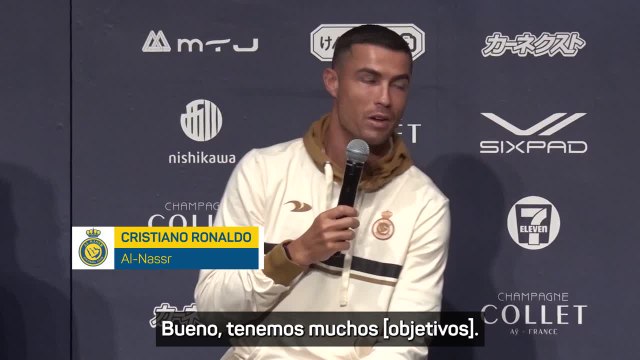 Cristiano Ronaldo: Esperamos tener una temporada increíble