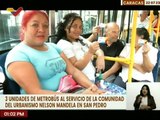 Más de 500 personas serán favorecidas con Línea de Metrobús en la pqa. San Pedro en Caracas