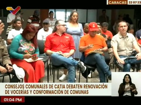 Caracas | 46 Consejos Comunales de Catia debaten renovación y conformación de comunas