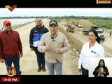 MinAguas inspecciona trabajos de rehabilitación del dique La Punta en el estado Aragua