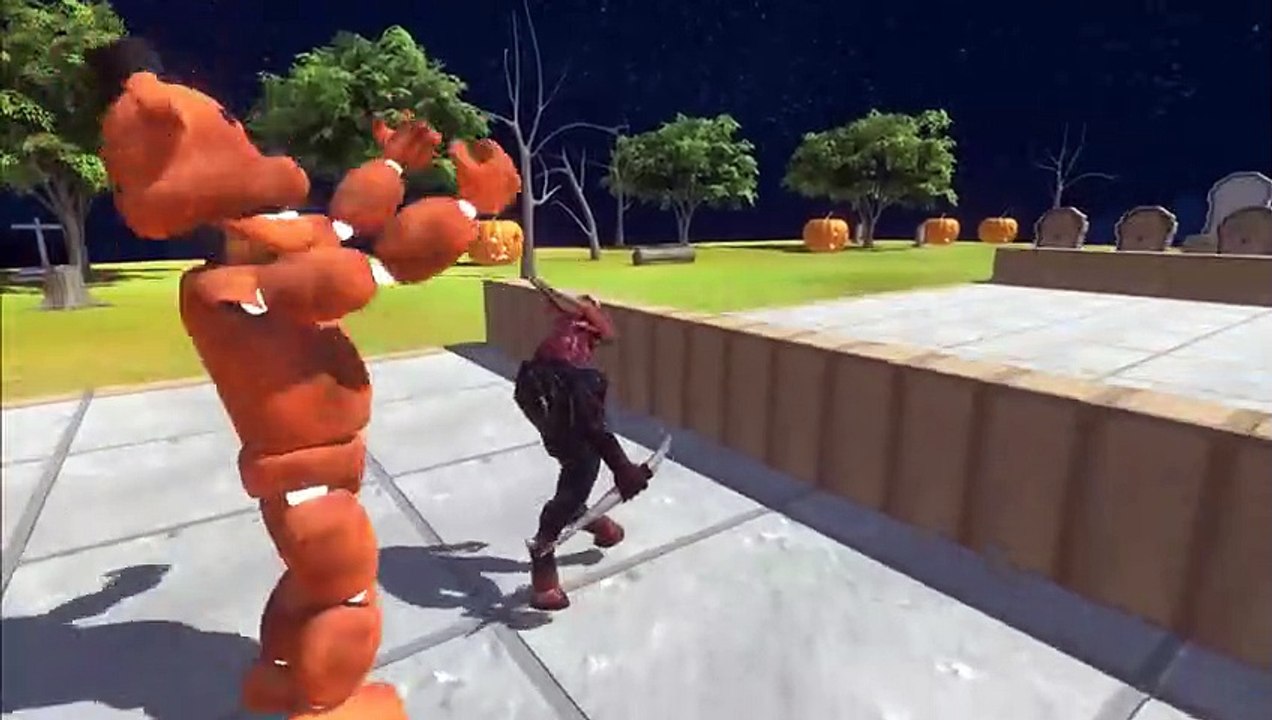 Run Away from Freddy Fazbear - Animal Revolt Battle Simulator