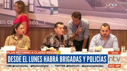 Regreso a clases bajo vigilancia policial