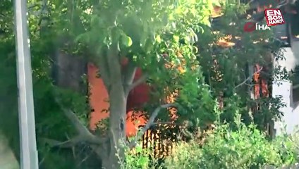 Tokat’ta sigara izmariti metruk binayı kül etti