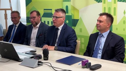 Gazeta Lubuska. Zielona Góra. Podpisanie umowy na budowę mieszkań komunalnych