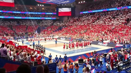 Polska - USA. Hymn w Ergo Arenie