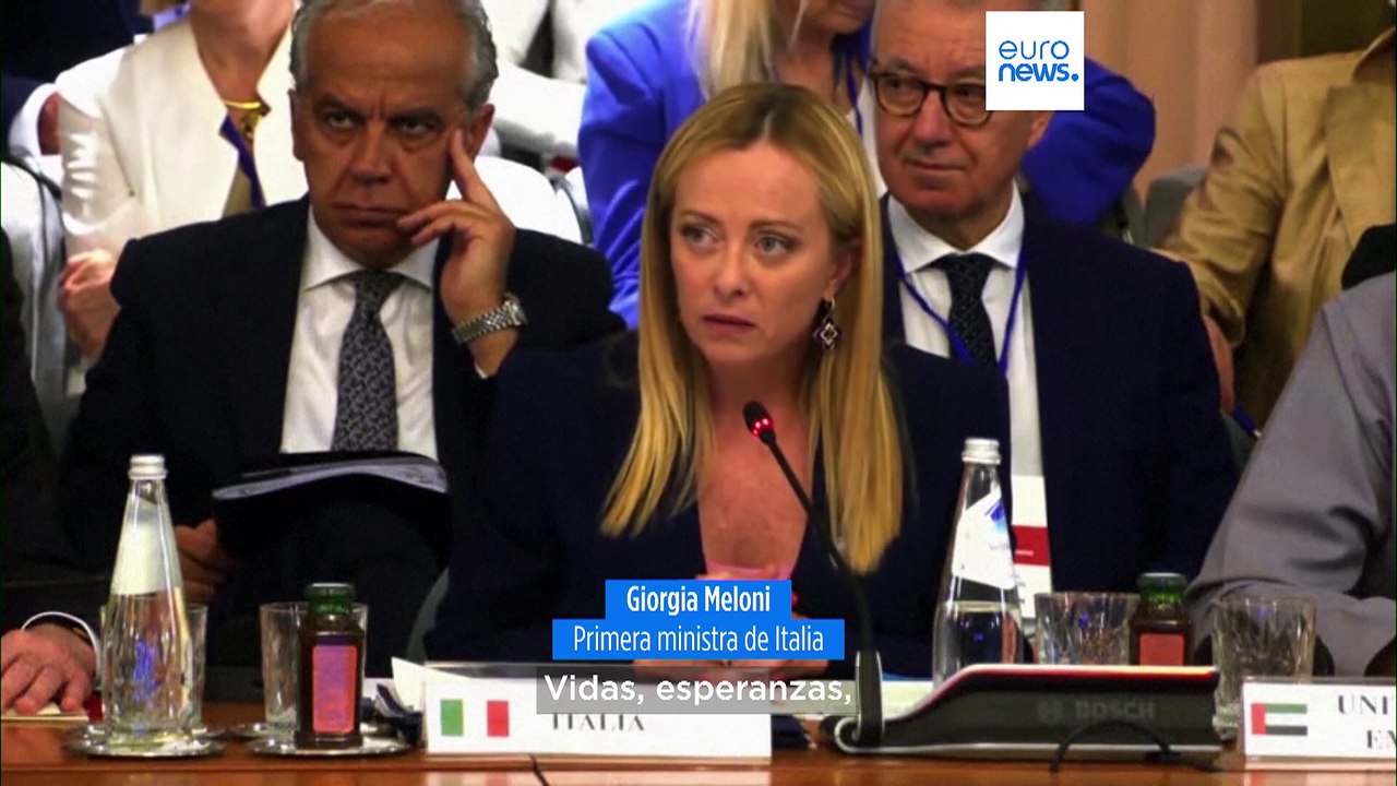 Italia | Meloni reúne a líderes del Mediterráneo y la UE para impulsar su reforma migratoria