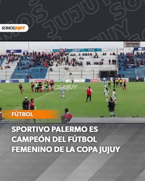sportivo palermo campeonas de fútbol femenino de Copa Jujuy