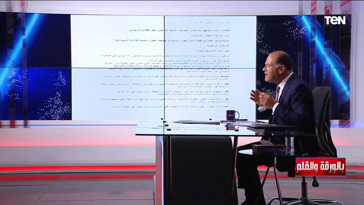 نساء سودانيات يتقدمن بالشكر للرئيس السيسي بعد قمة الجوار ..  والديهي يرد: هذا دور مصر دائما