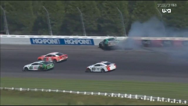 NASCAR Cup Series 2023 Pocono Race Dillon Huge Crash