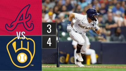 Resumen Bravos de Atlanta vs Cerverceros de Milwaukee | MLB 22-07-2023