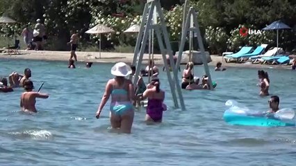 Bodrum'da Sıcaklık Gölgede 45 Dereceye Çıktı