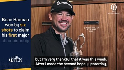 Harman snaps six year drought to win The Open