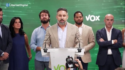 Abascal no hace autocrítica y culpa al PP y a la prensa de su mal resultado