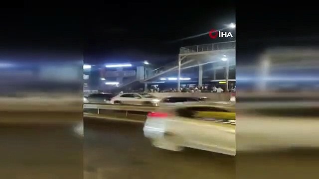 Durakta metrobüs arıza yaptı, vatandaşlar panikle kaçtı