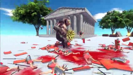 Golden Arm Goro The Giant vs Army of Units - Animal Revolt Battle Simulator