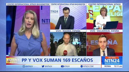 "Hemos ganado las elecciones y nos corresponde el derecho de intentar formar Gobierno": Feijóo celebra los resultados electorales del PP en España