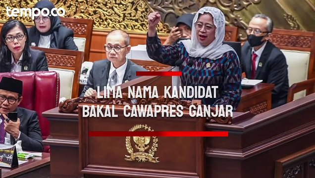 Puan Sebut Lima Nama Kandidat Bakal Cawapres Ganjar Pranowo