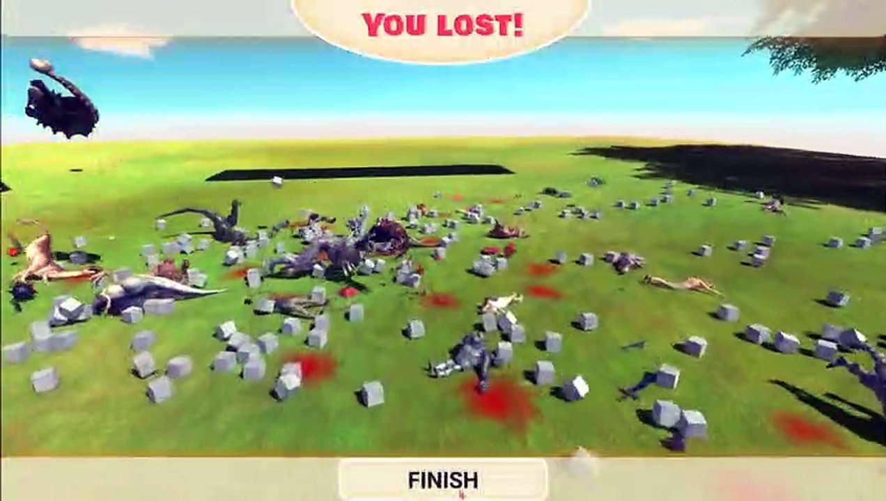 Super Bungee Jumping   Who Will be Hit - Animal Revolt Battle Simulator