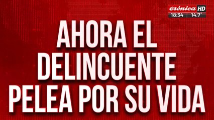 Funcionario judicial rastreó a un chorro y lo atacó a tiros