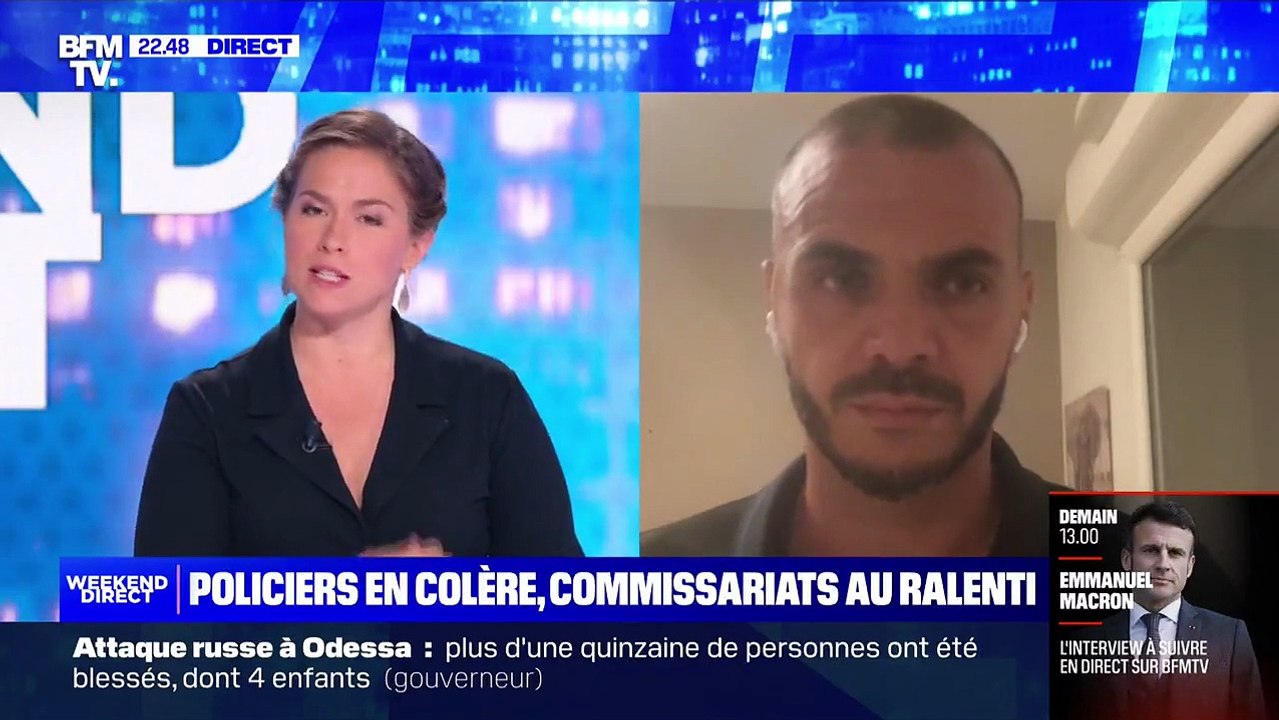 Eddy Sid, porte-parole du syndicat Unité SGP Police-FO, salue les propos du chef de la Police en soutien au policier placé en détention provisoire à Marseille
