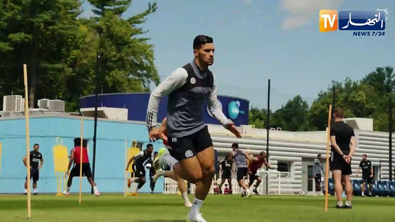 منصف بكرار يخوض أول حصة تدريبية مع نيو يورك سيتي