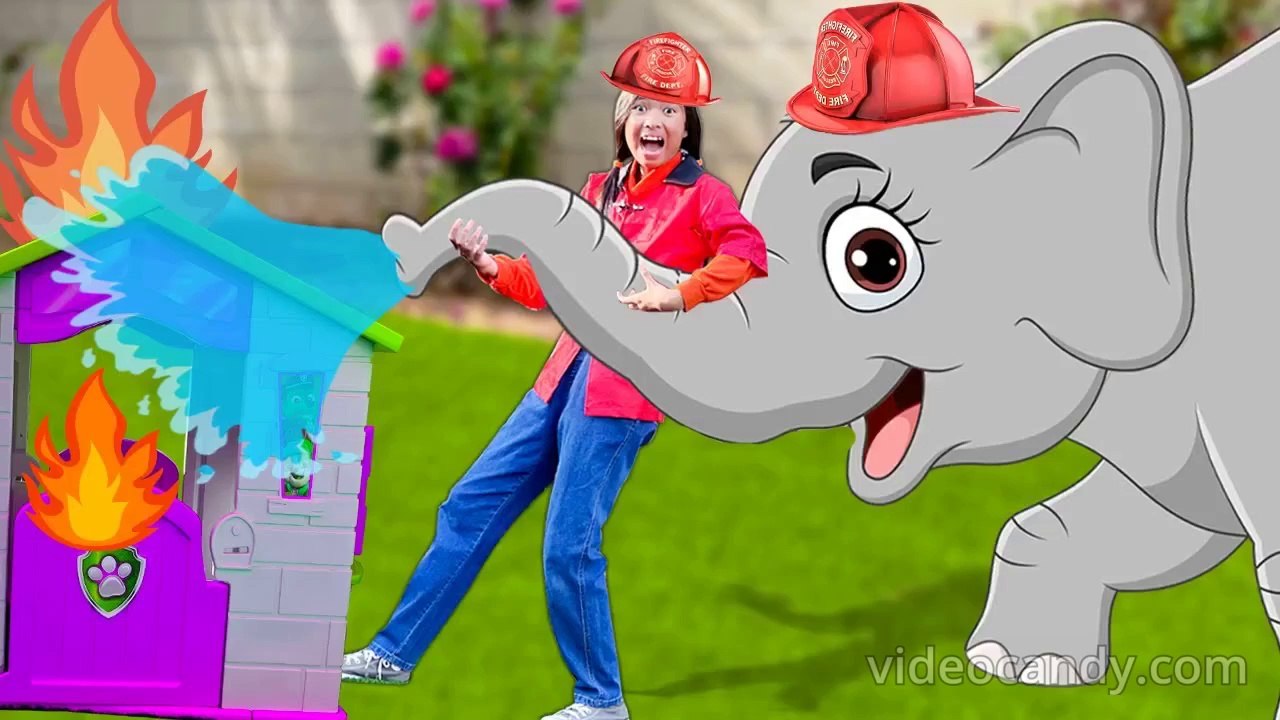 Wendy Helps her Friends with Fire Truck Toys – Best Stories for Children