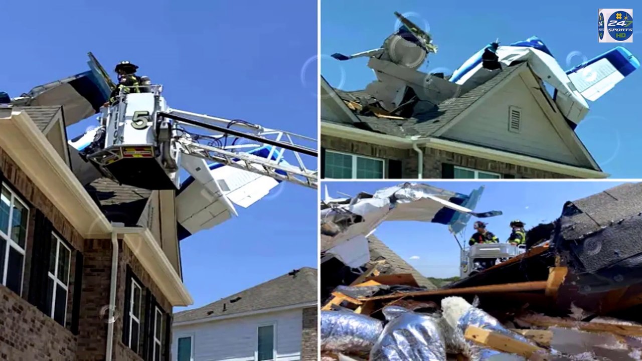 Three Injured at Wreckage after Texas Plane Crashes into Two-Story Georgetown Home