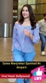 Saiee Manjrekar Spotted At Airport