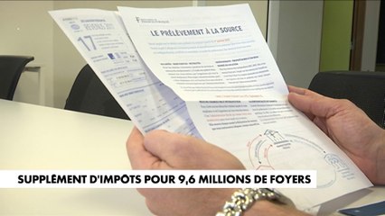 Supplément d'impôts pour 9.6 millions de foyers