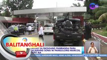 Seguridad sa Batasang Pambansa para sa ikalawang SONA ni Pangulong Marcos, mahigpit na | BT