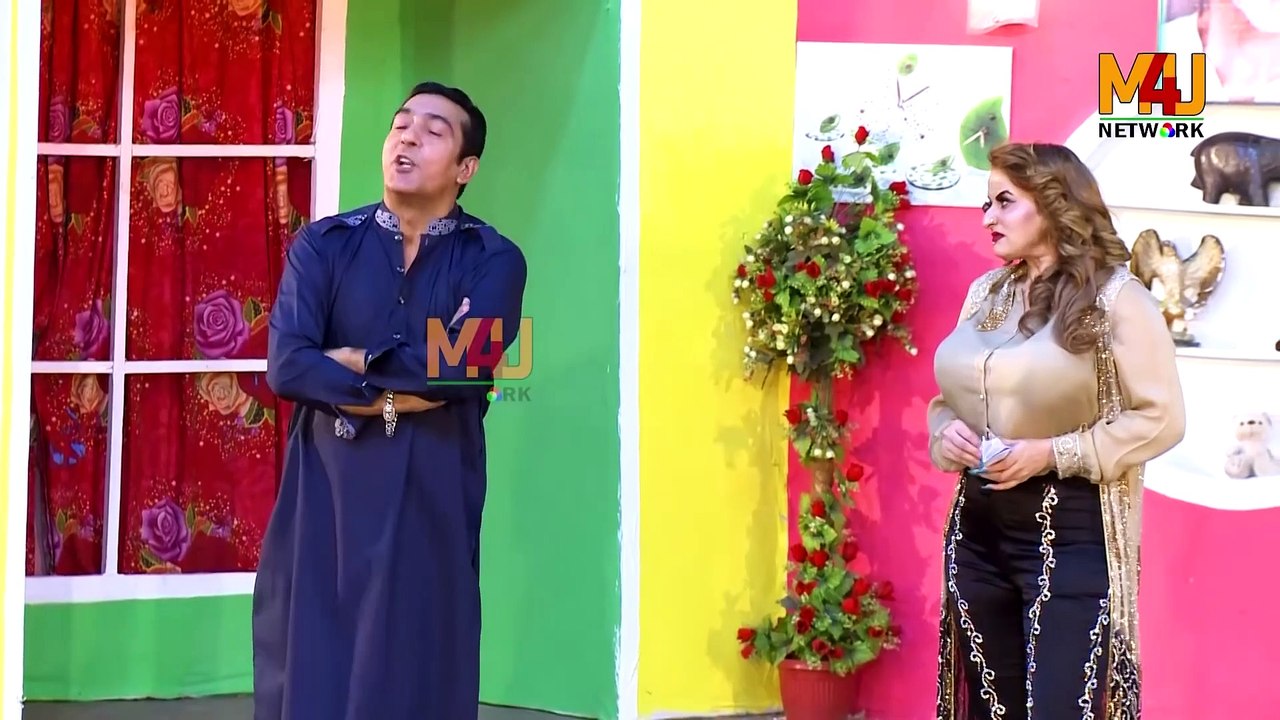 Zafri Khan with Affi Khan and Abid Charlie - Best of M4U Masti - Stage Drama Full Comedy Clip 2019