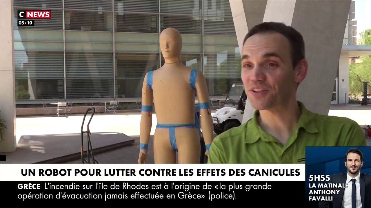 Lutte contre les canicules : Découvrez en images le robot avec lequel travaillent des chercheurs en Arizona, qui est capable de respirer, frissonner et transpirer