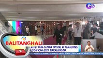 Red Carpet para sa mga opisyal at panauhing dadalo sa SONA 2023, nakalatag na | BT