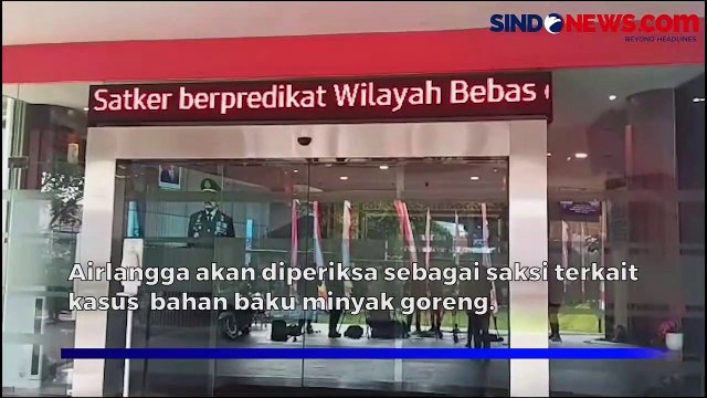 Salam Jempol! Airlangga Hartarto Penuhi Panggilan Penyidik Kejagung