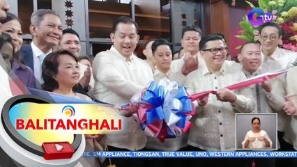 Bagong digital wall sa Session Hall, bumungad sa mga mambabatas | BT