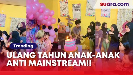 Anti Mainstream! Keluarga ini Rayakan Ulang Tahun Anaknya dengan Cara Berbeda