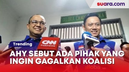 Dicap Kampungan oleh Luhut, AHY Kekeuh Sebut Ada Pihak yang Ingin Gagalkan Koalisi Perubahan