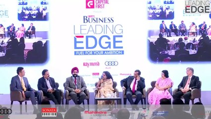 CCD owner V.G. Siddhartha during a conversation with Outlook Business Editor N Mahalakshmi in 2017