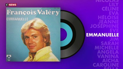 «Emmanuelle» de François Valéry : Les prénoms en chansons
