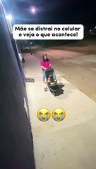 ¿Una cruel lección? Mujer sufre el 'robo' de su bebé en plena calle