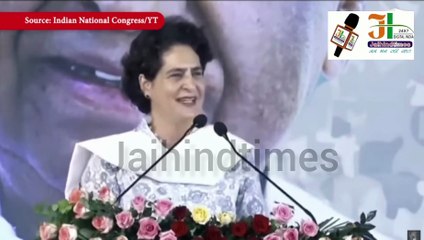 Priyanka Gandhi Gwalior  में  Jyotiraditya Scindia का नाम लेकर क्या बोलीं?