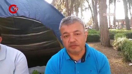 Ankara'ya yürümeleri engellendi: Emekliler oturma eylemi başlattı