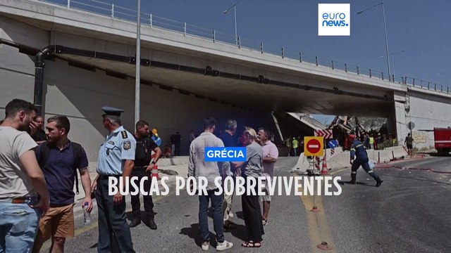 Continuam buscas por sobreviventes de ponte desmoronada