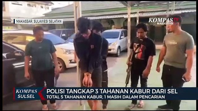5 Tahanan Polsek Kabur Dengan Memotong Terali Jendela